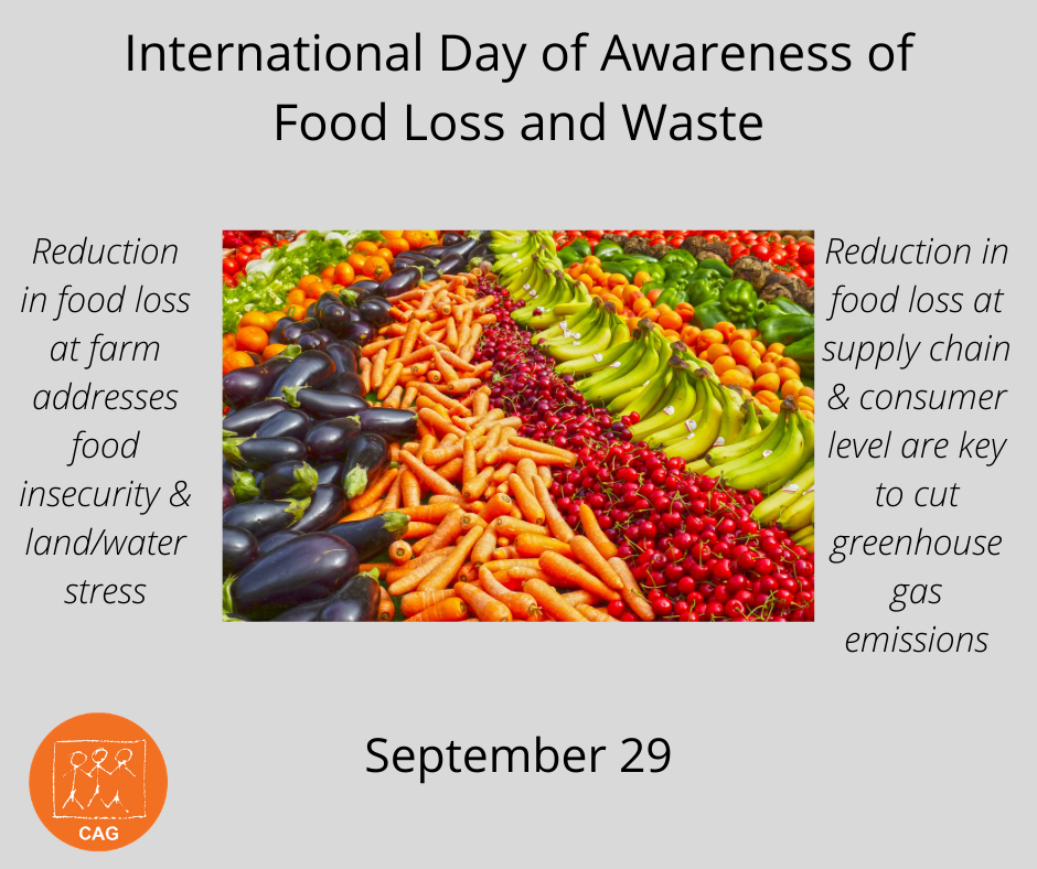 International Day Of Awareness Of Food Loss And Waste 2020 | Climate ...